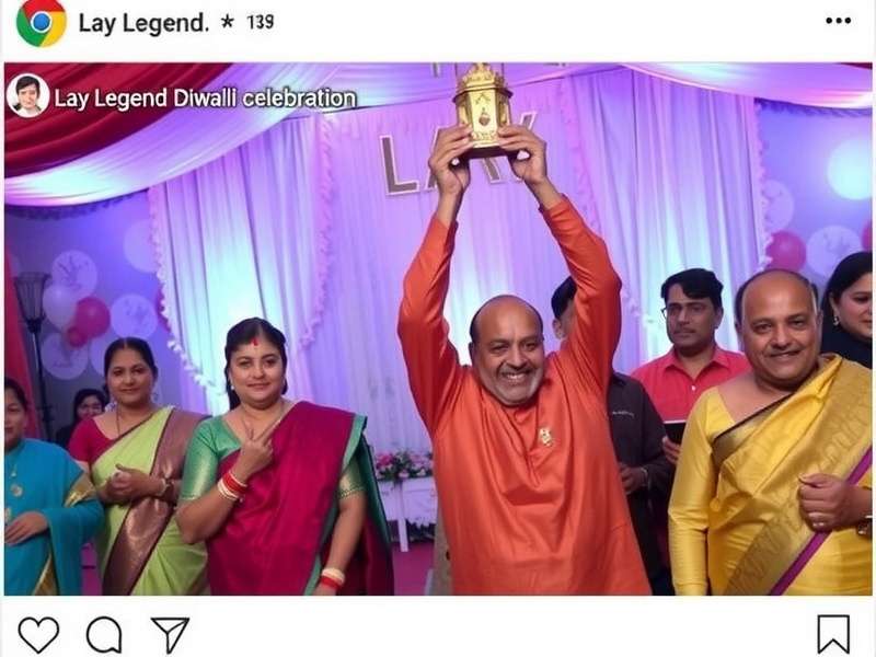 Laya Legend Diwali celebration